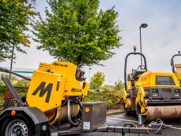 Mecalac Tandem Vibrating Rollers